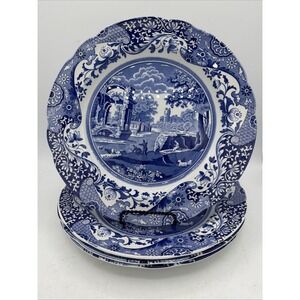 Spode Blue Italian Dinner Plate (Set of‎ Four) 10.5" NWOB